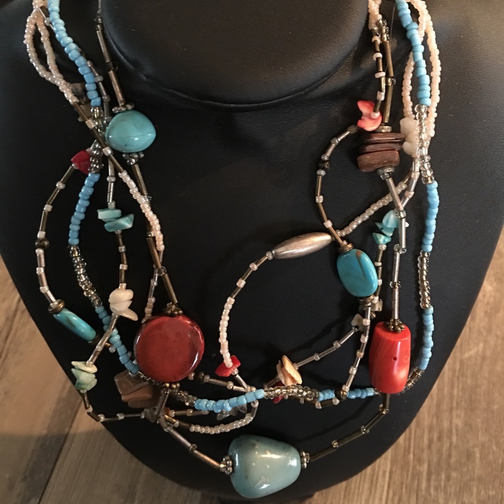 Turqoise Western Necklace